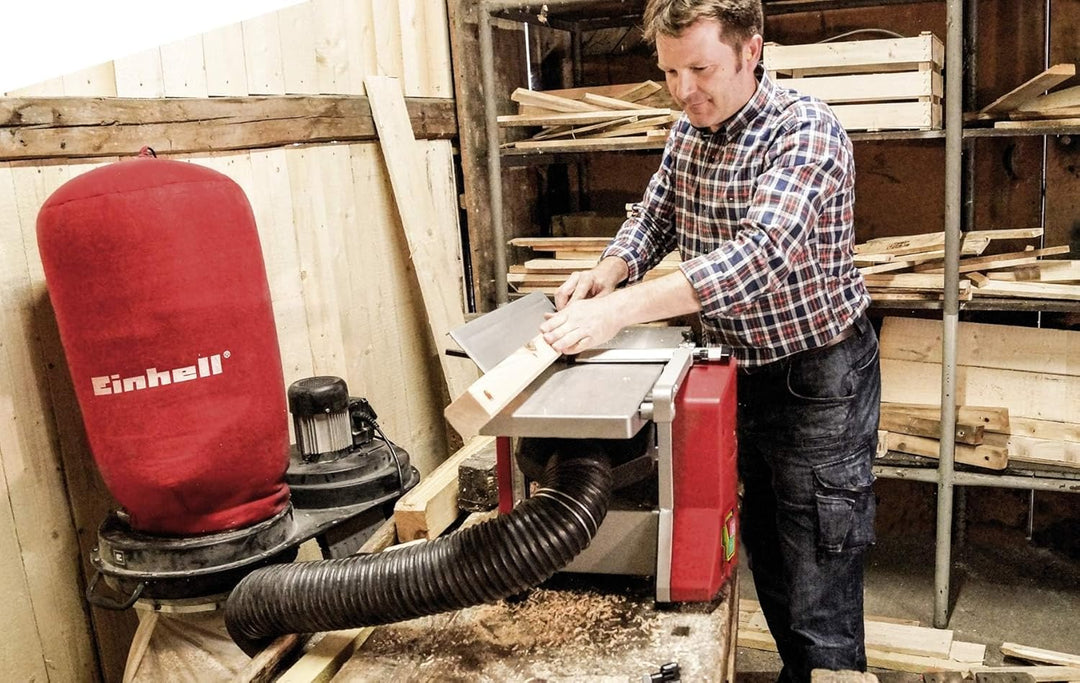 Original Einhell 2-tlg. Ersatzmesser-Set (Hobel-Zubehör, 2 Stück, 17 x 210 x 1,5 mm, scharfe Schneid