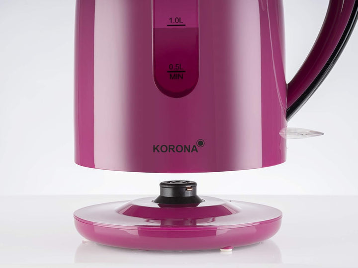 Korona 20134 Wasserkocher | 1,7 Liter Fassungsvermögen | Retro-Stil | Attraktive Farbe | Leistungsst
