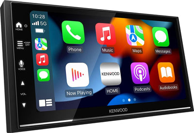 KENWOOD DMX7722DABS - 17,3 cm (6,8") Digital Media AV-Receiver mit Wireless CarPlay & Android Auto (