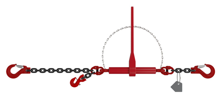Dolezych Spannzurrkette PowerLash L-150, 6300 daN, 1-teilig, mit Gabelkopfhaken, 3,5 m Länge, Kette