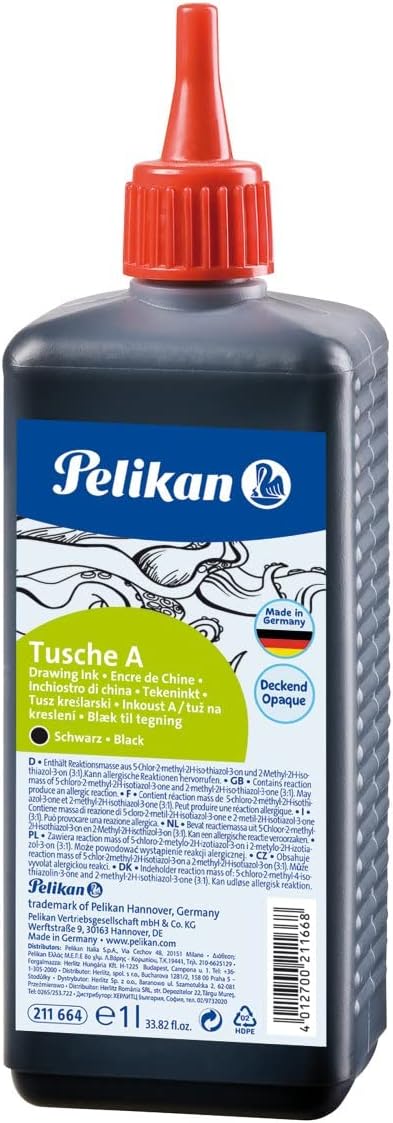 Pelikan Tusche A 17, schwarz, 1000ml