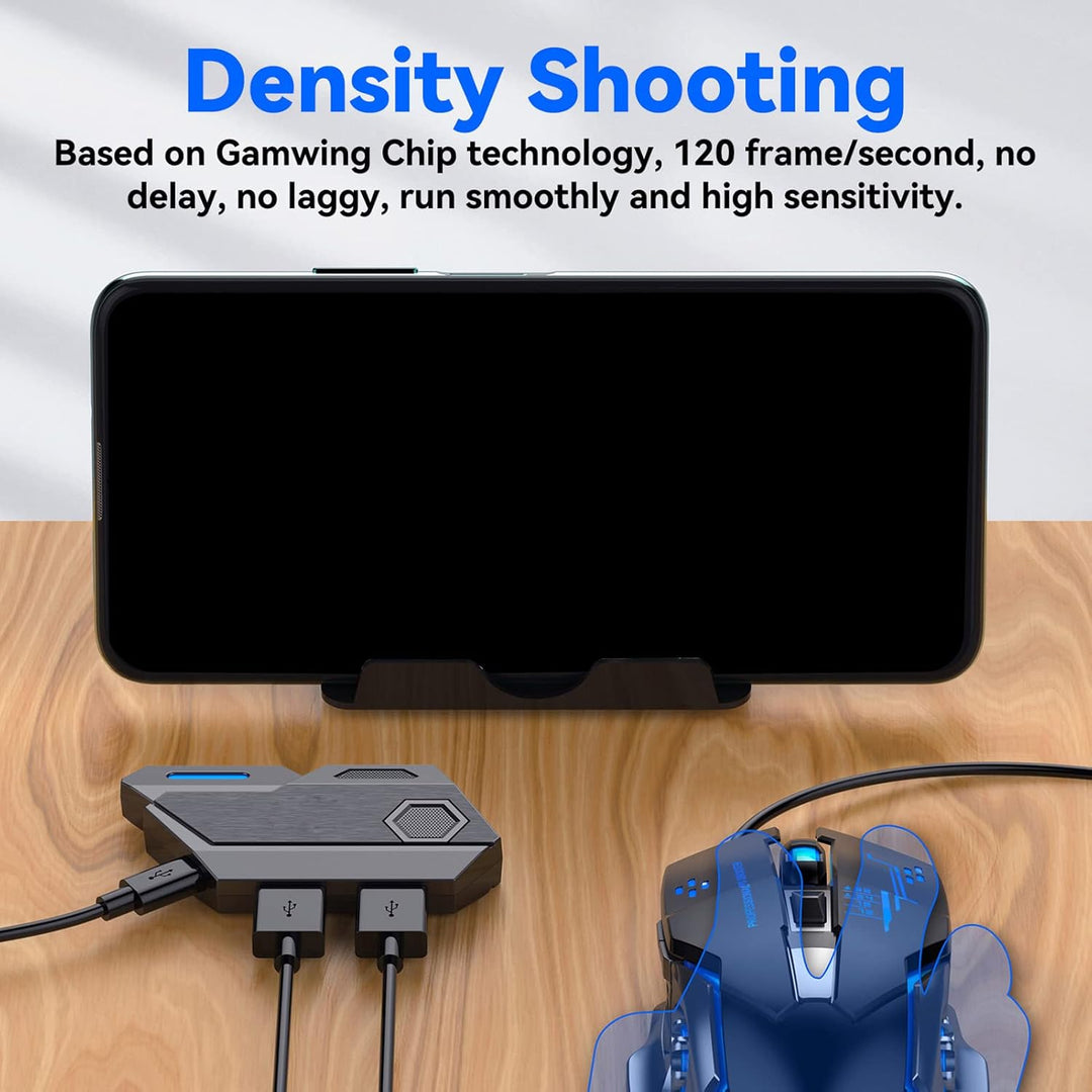 Annadue Mix SE Tastatur Maus Konverter, Bluetooth 5.0 Mobile Game Controller Adapter, Professionelle