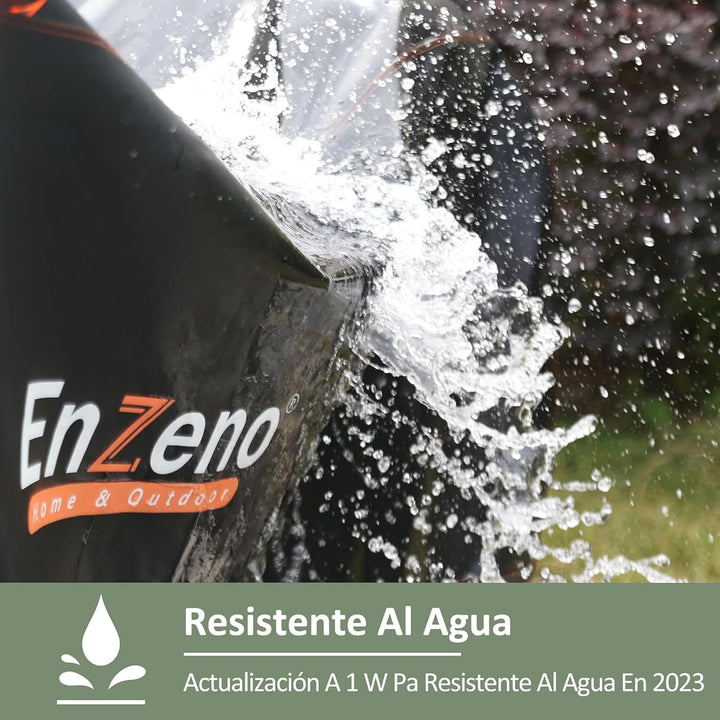 Enzeno Gross Gartenmöbel Abdeckung Wasserdicht mit Belüftungsöffnungen 280 * 205cm, Abdeckplane Schu