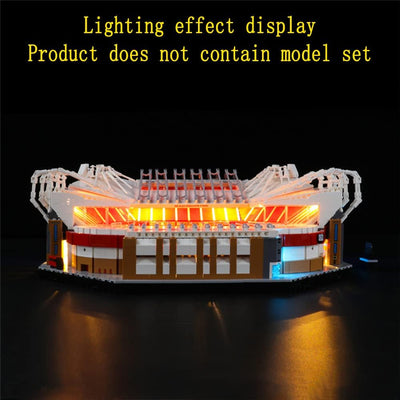 GEAMENT LED Licht-Set Kompatibel mit Lego Old Trafford Manchester United - Beleuchtungsset für Creat