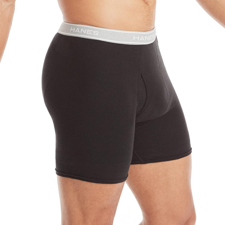 Hanes Herren Retroshorts (6er Pack) 3XL 6er-pack, Schwarz/Grau, 3XL 6er-pack, Schwarz/Grau