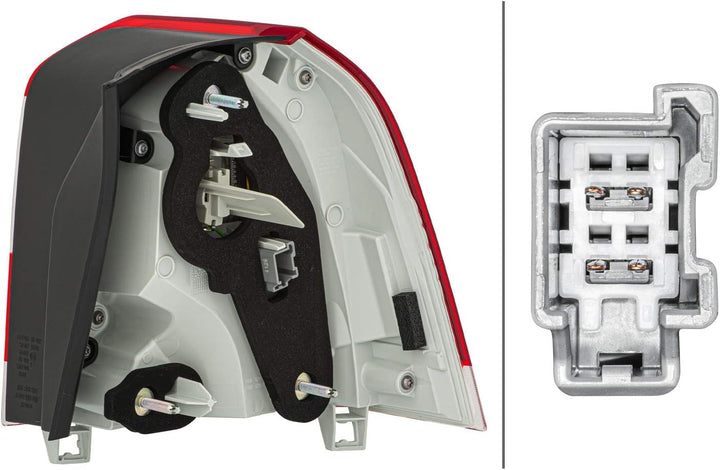 HELLA 2VA 011 527-031 Heckleuchte - LED - äusserer Teil - links - für u.a. Volvo V70 III (135) Links