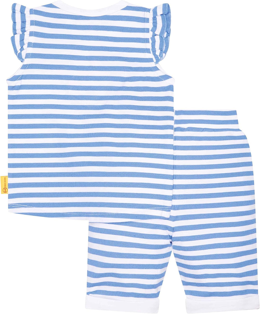 Steiff Baby-Mädchen Set Hose + T-Shirt Kurzarm Shorts 62 ULTRAMARINE, 62 ULTRAMARINE