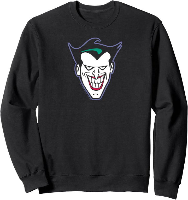 Batman: The Animated Series Joker Face Sweatshirt