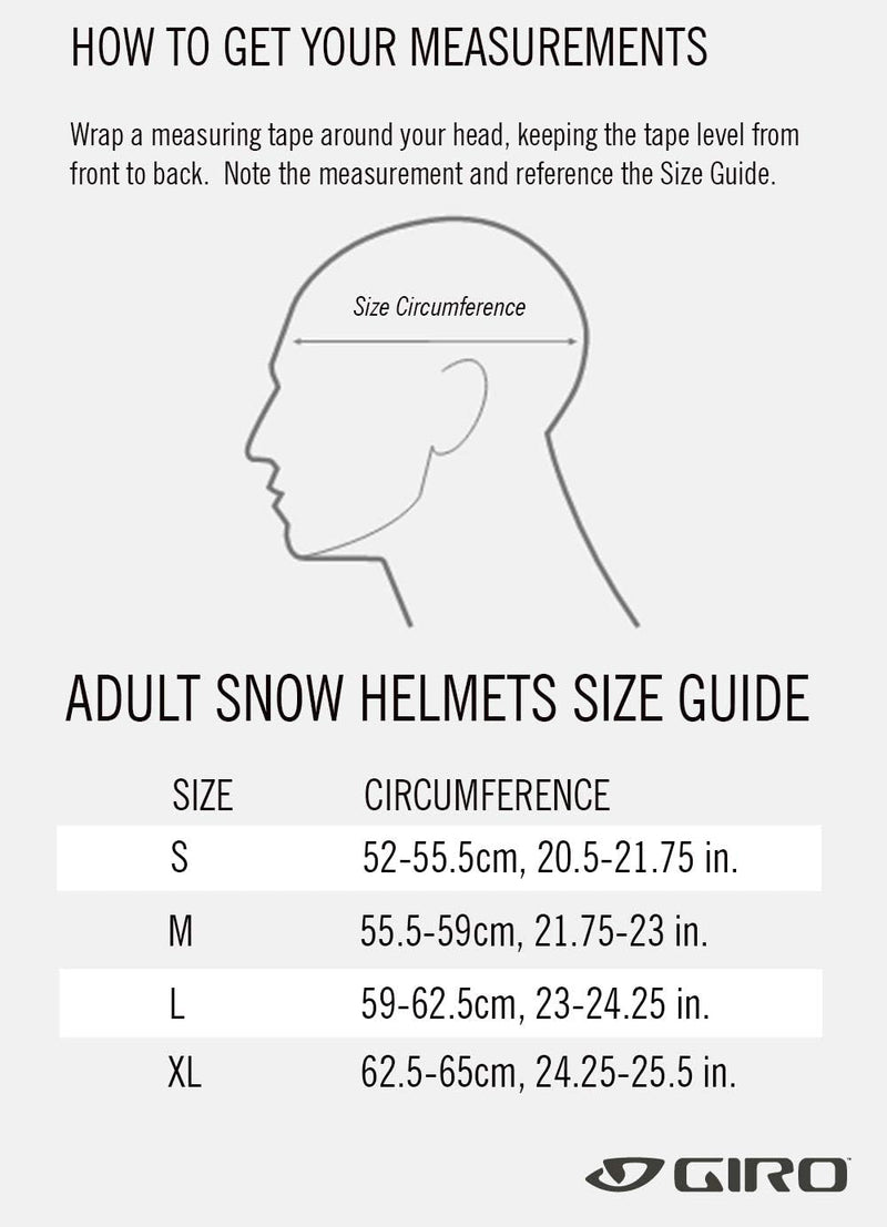 Giro Naht Herren Snow Helm L Matte Pewter, L Matte Pewter