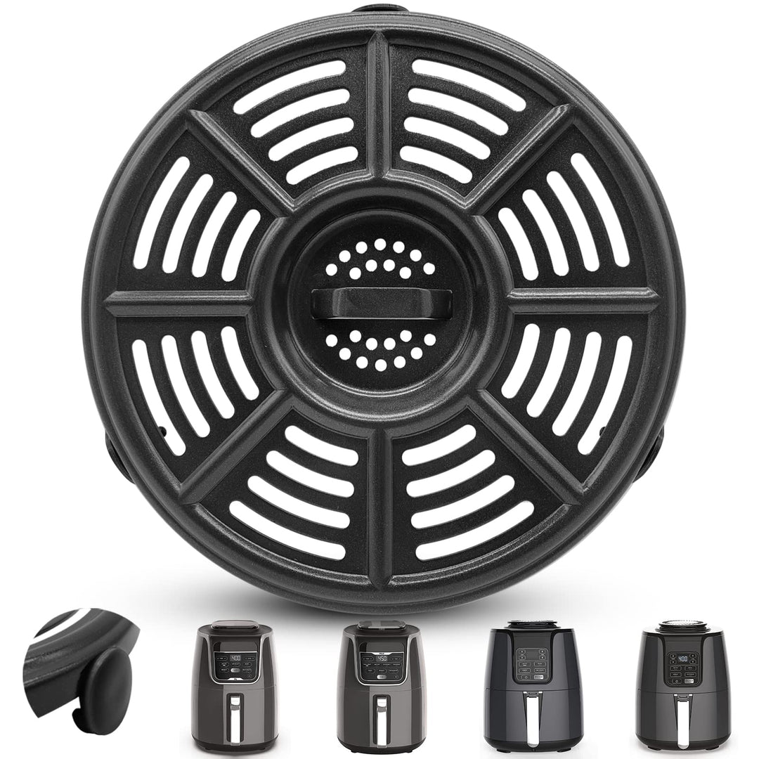 Air Fryer Grill Pan for Ninja Air Fryers, 8.2 IN Premium Round Air Fryer Accessories Tray Grill Plat