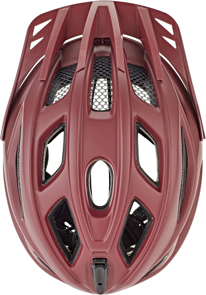 KED Companion MTB Fahrrad Helm matt rot 2022 L (55-61cm), L (55-61cm)