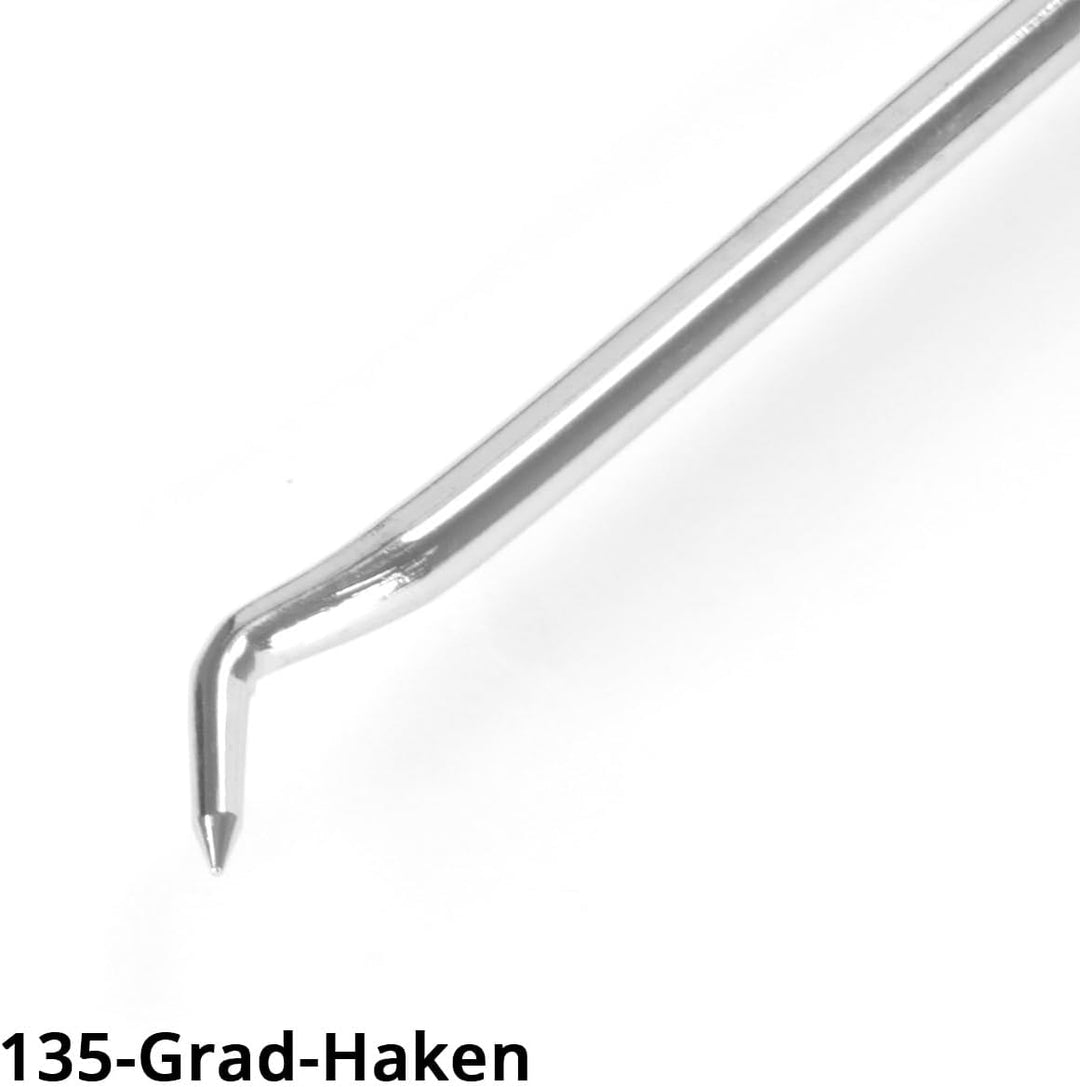 STAHLWERK Haken-Werkzeug-Set 8-teilig | Haken-Satz | Nadelhaken | Dichtungshaken | Pick-Set | Präzis