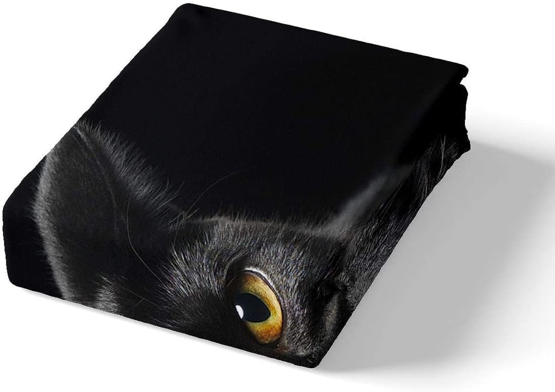 Loussiesd Katze Haustier Katzen Muster Bettw?sche Set 135x200cm Nettes K?tzchen Bettbezug Set für Ki
