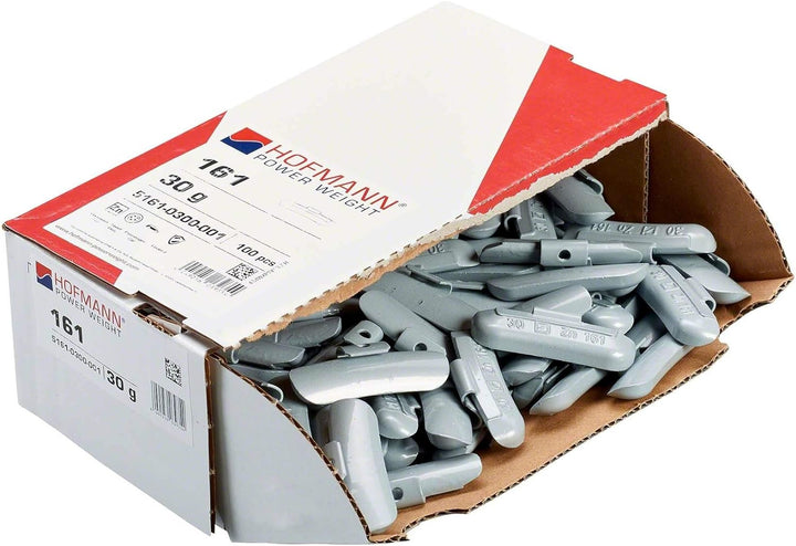 Hofmann Power Weight Wuchtgewicht Stahlfelgen 30g, 100 Stück