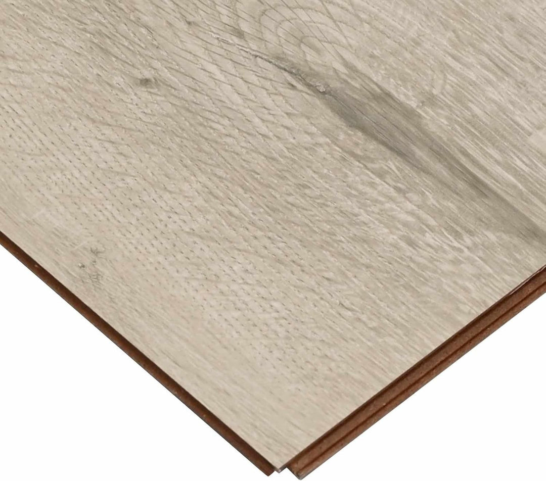 Laminatboden 15 Stück Gestrichenes Braun 101 x 20 x 0,8 cm Holzwerkstoff, realistische Holzoptik, Kl