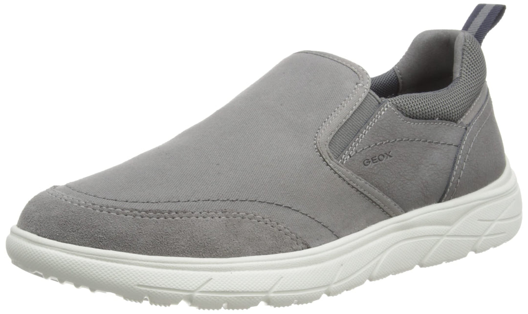 Geox Jungen U Portello B Sneakers 40 EU Grau, 40 EU Grau