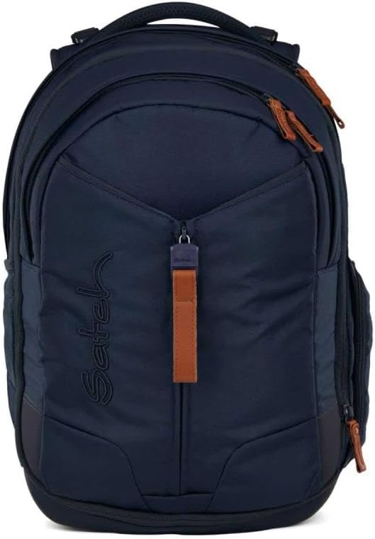 Satch Match Schulrucksack Set 3tlg. inkl. Schlamperbox und Sportbeutel Nordic Blue Skandi Edition, N