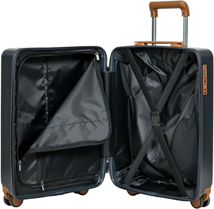 Brics Ravenna - 4-Rollen-Kabinentrolley S 55 cm Grau, Grau