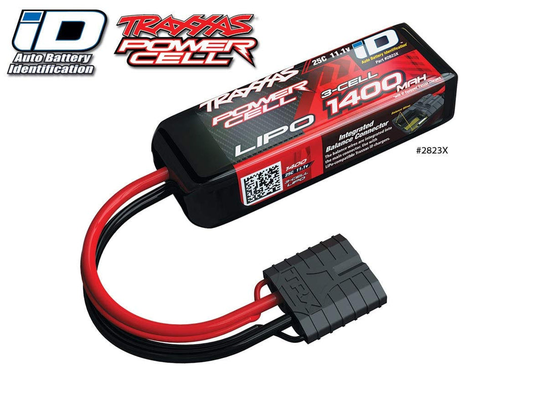 Traxxas Modellbau-Akkupack (LiPo) 11.1V 1400 mAh Zellen-Zahl: 3 25 C Box Hardcase iD