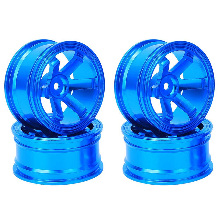 Tbest RC Radnabe, 4 Stück Aluminiumlegierung Felgen Naben für Universal 1/10 Flat Running Drift RC A