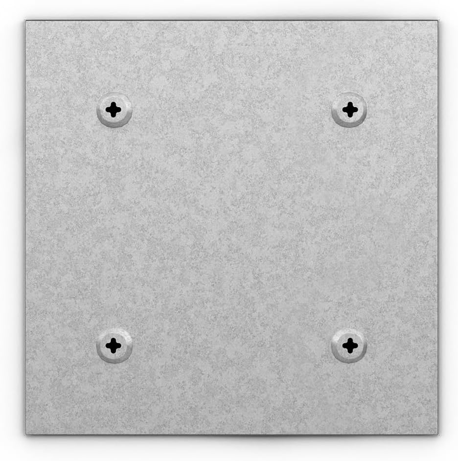 ALLboards Glasboard Magnetisch Schwarz 50x50cm, Rahmenlos, Glastafel, Magnettafel, Gehärtetes Glas,