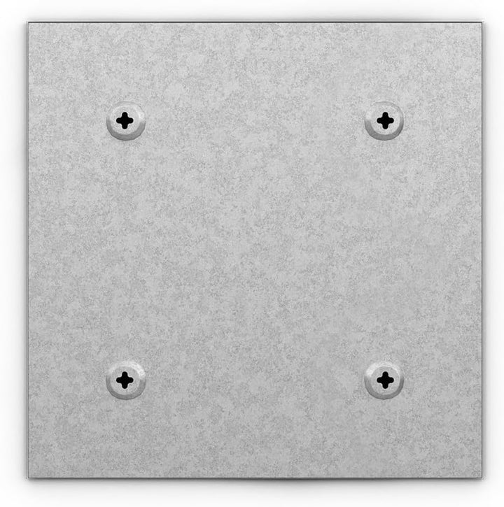 ALLboards Glasboard Magnetisch Schwarz 50x50cm, Rahmenlos, Glastafel, Magnettafel, Gehärtetes Glas,