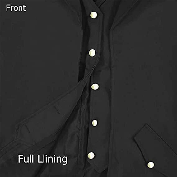 Halloween Mittelalter Viktorianische Jacke Kostüme für Männer, Steampunk Gothic Frack Mantel Uniform