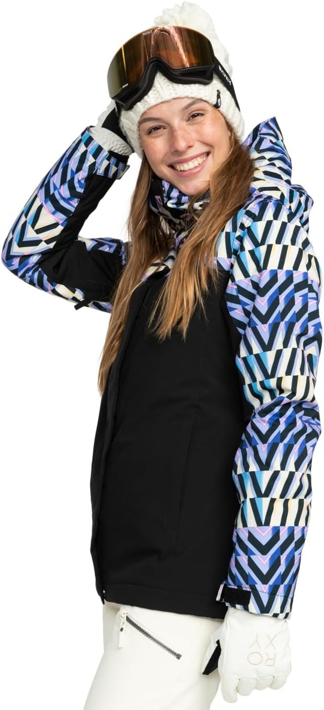 Roxy Damen Galaxy Jk Windjacke (1er Pack) XS Parchment Monique, XS Parchment Monique