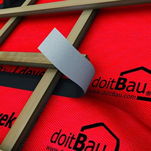 4x UV- stabiles Klebeband für Unterspannbahn 60mm PROFI Dach Aussen Klebeband