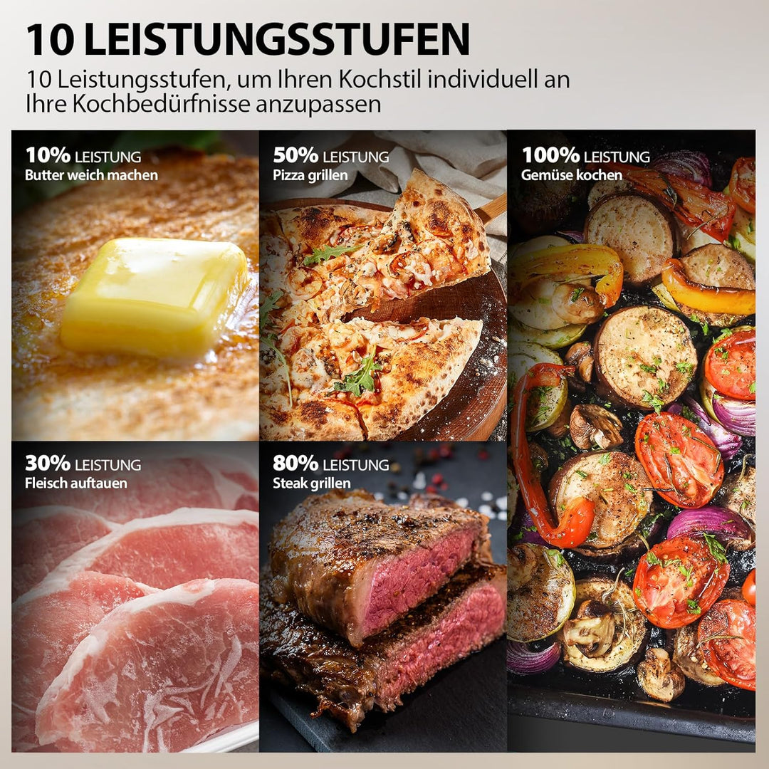 Toshiba MW3-AG25PFI(MG) Mikrowelle mit Grillfunktion - 25L 3-in-1 Kombigerät | 900W Origin-Inverter