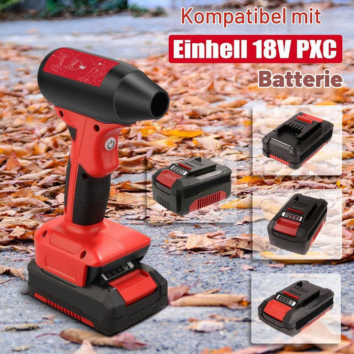 Mini Jet Blower Turbo Fan für Einhell Power X-Change 18V Akku, 4-Gang Turbo-Lüfter, Mini-Gebläse, Lu
