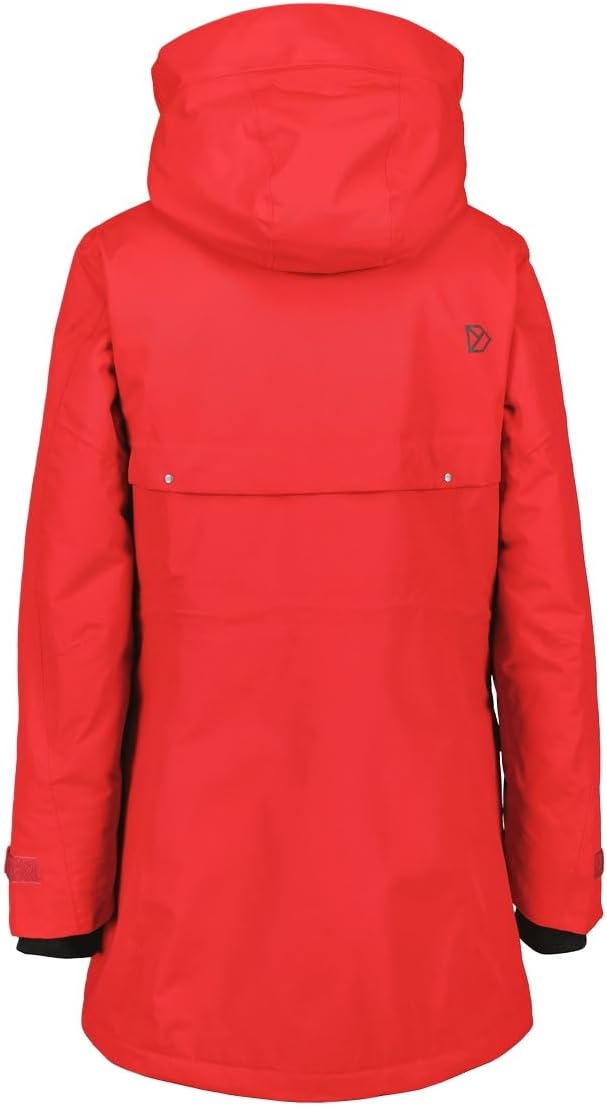 Didriksons Frida Damen Parka 7 34 Pomme Red, 34 Pomme Red