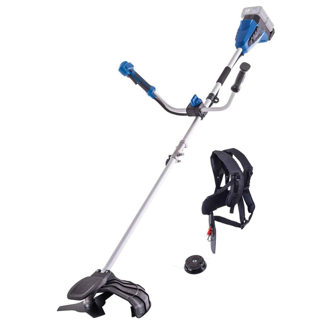 Scheppach Akku-Freischneider BC-BCH380/40-X Brushless | Schnittbreite Rasentrimmer 380 mm/Motorsense