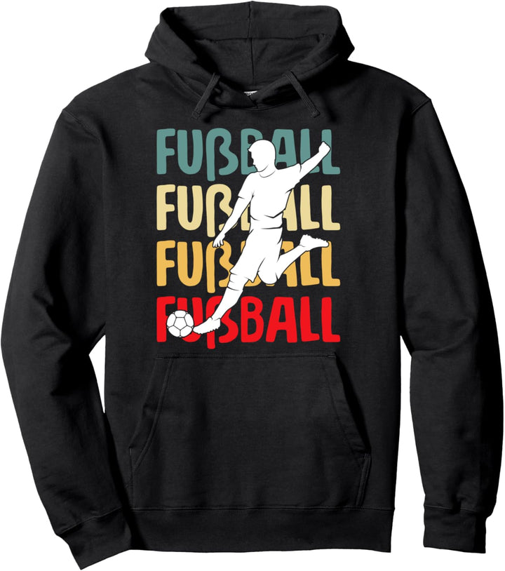 Fussball Fussballer Kinder Jungen Pullover Hoodie