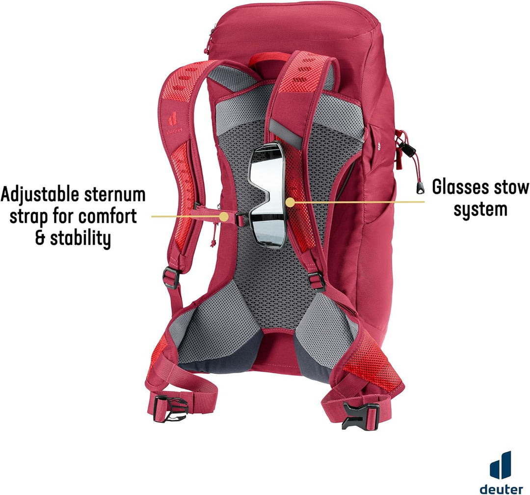 deuter AC Lite 24 Wanderrucksack Cherry-masala, Cherry-masala
