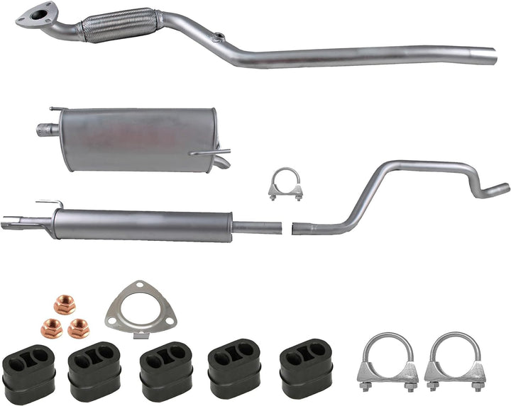 FERROZ EXPORT Ersatz für Auspuff Opel Meriva A 1.6 i 16 V, Baujahr 2003-2005 Komplette Auspuffanlage