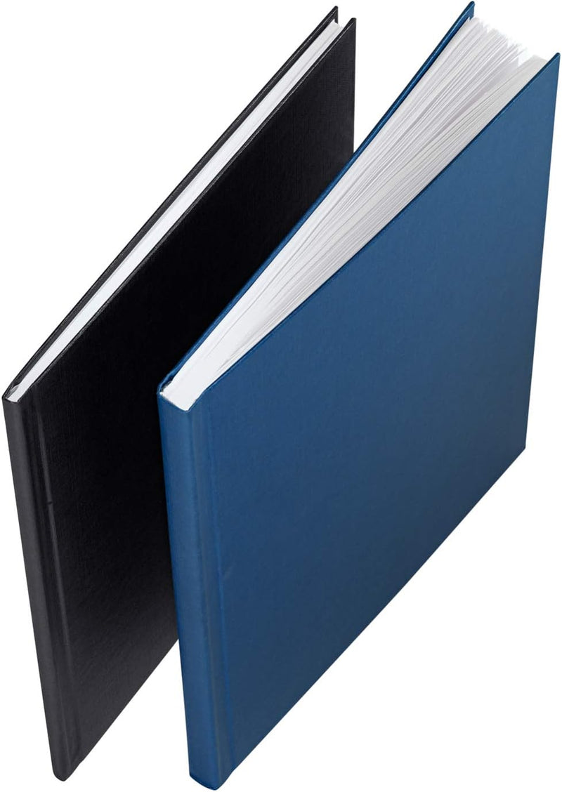 Leitz 73930035 Buchbindemappe impressBIND, Hard Cover, A4, 14 mm, 10 Stück, blau, blau