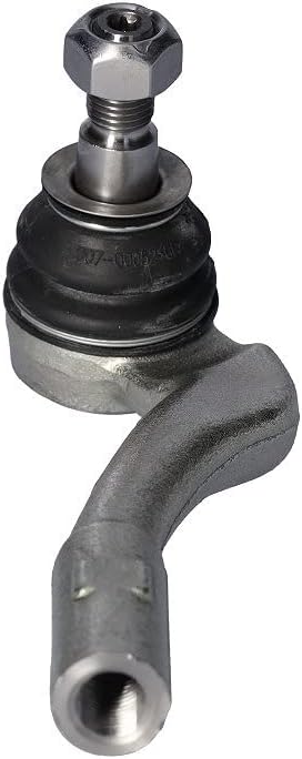 febi bilstein 39956 Spurstangenendstück mit Sicherungsmutter , 1 Stück Vorderachse rechts, Vorderach