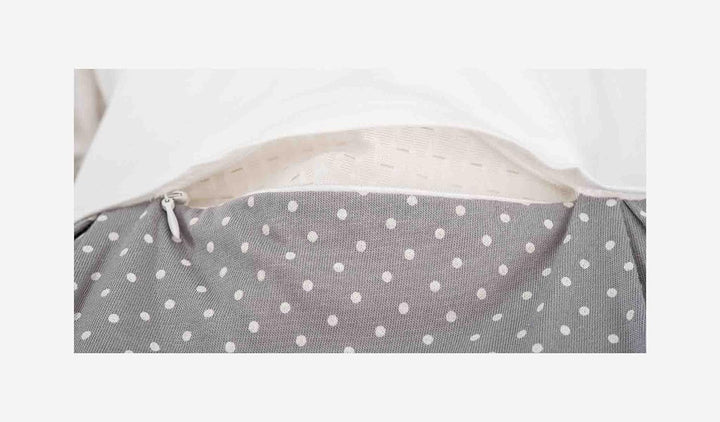 Träumeland S0100157 Babyschlafsack LIEBMICH 3 teilig Set Pünktchen grau, Grösse 80/86, mehrfarbig