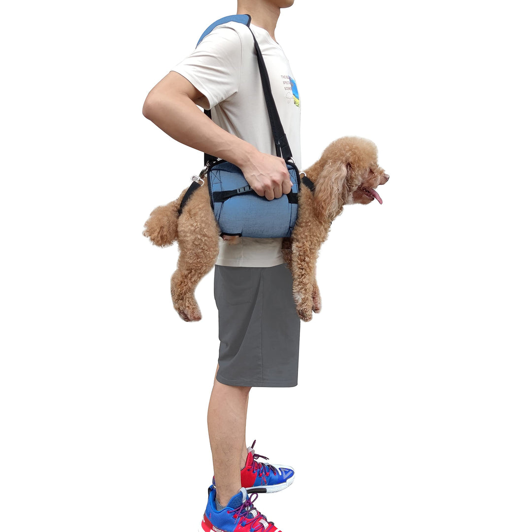 Coodeo Hundetragegurt, Notfallrucksack Haustierbeine Unterstützung & Rehabilitation Hundeliftgeschir