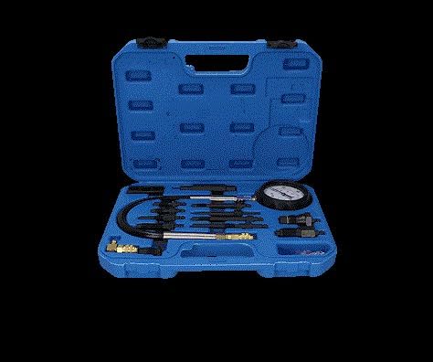 BRILLIANT TOOLS BT581050 Kompressionstester-Satz für Diesel Motoren, 13-tlg [Powered by KS TOOLS] |