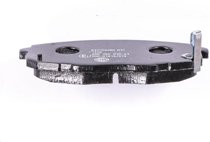 HELLA PAGID 8DB 355 010-611 Bremsbelagsatz - T1378 - Dicke/Stärke: 16.4mm - Bremssystem: Mando - mit