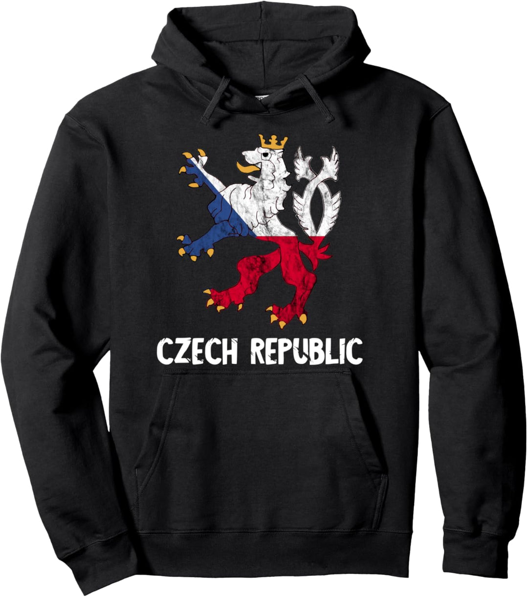 Czech Republic Tschechischer Löwe Tschechien Tschechen Stolz Pullover Hoodie