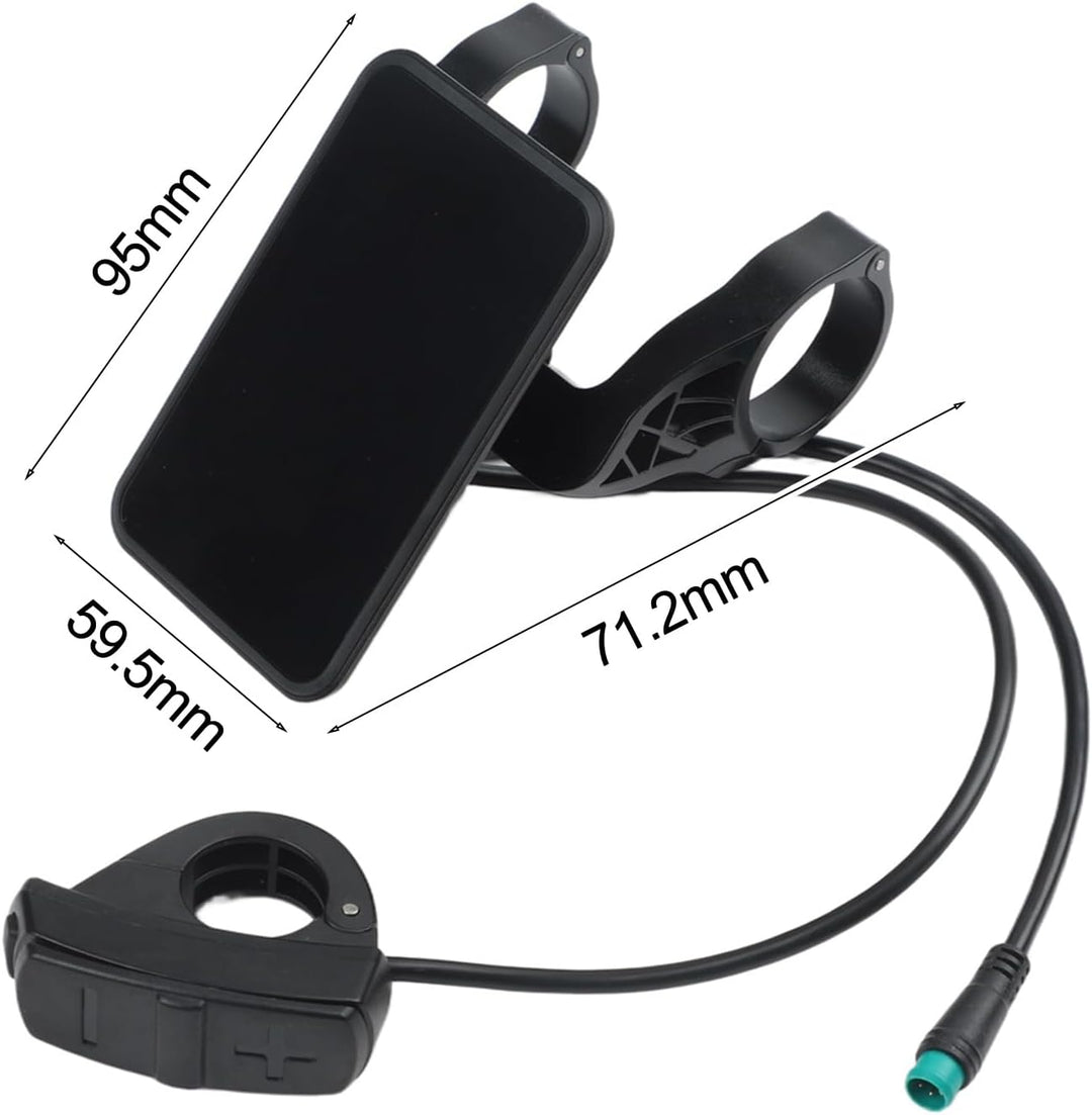 LCD-Bildschirme für Elektrofahrräder, NC-81F, wasserdicht, Armaturenbrett, Computer, E-Bike-Panel, A