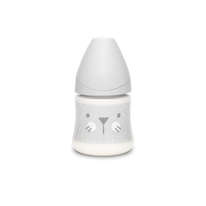 SUAVINEX Premium-Set für das Neugeborene Babyflasche 150 ml + 270 ml + 360 ml + Milchdosierer + Schn