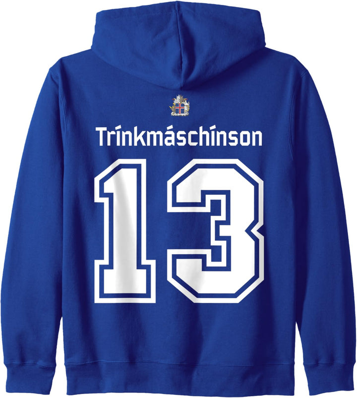 Backprint Island Sauf Trikot Mallorca Party Urlaub Gruppen Kapuzenjacke