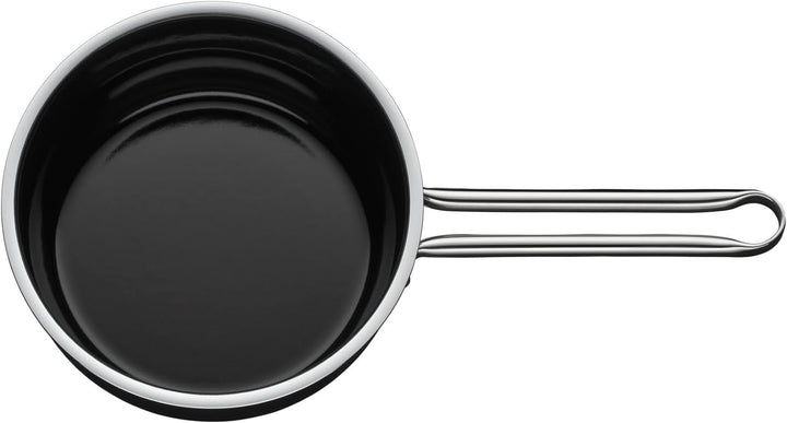 WMF Fusiontec Essential Stielkasserolle, 16 cm ohne Deckel, kleiner Topf 1,3l, Kochtopf klein, Nudel