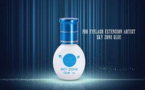 Wimpernkleber für Wimpernverlängerung - SKY ZONE - Ultra stark - Eyelash Glue - Schwarz 5g