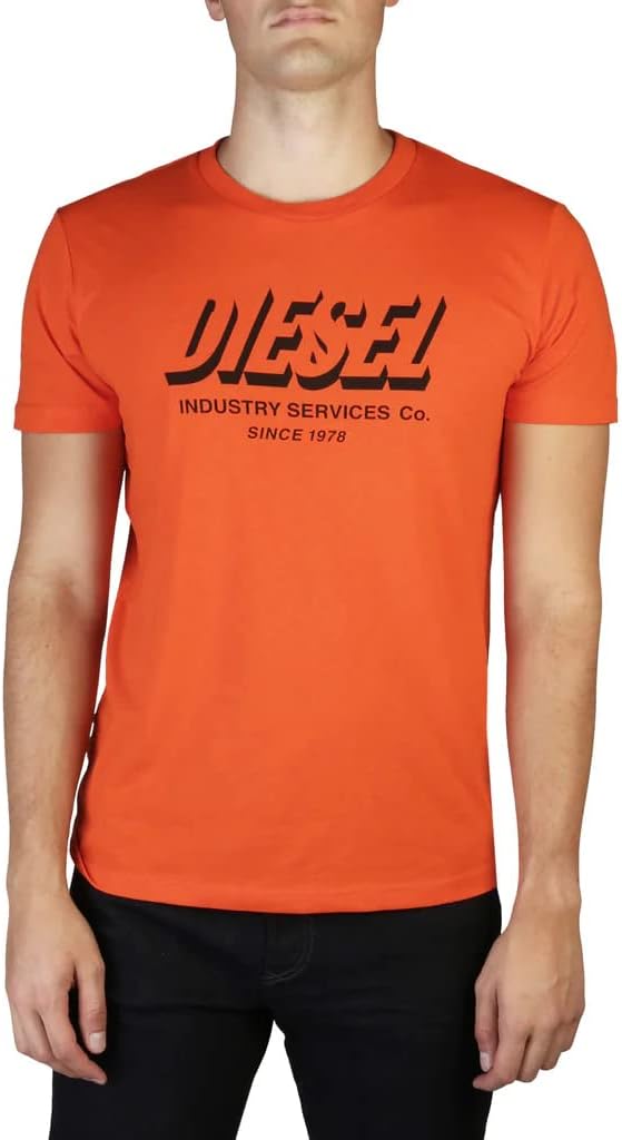 Diesel Herren T-diegor-k52 T-Shirt M Schwarz, M Schwarz