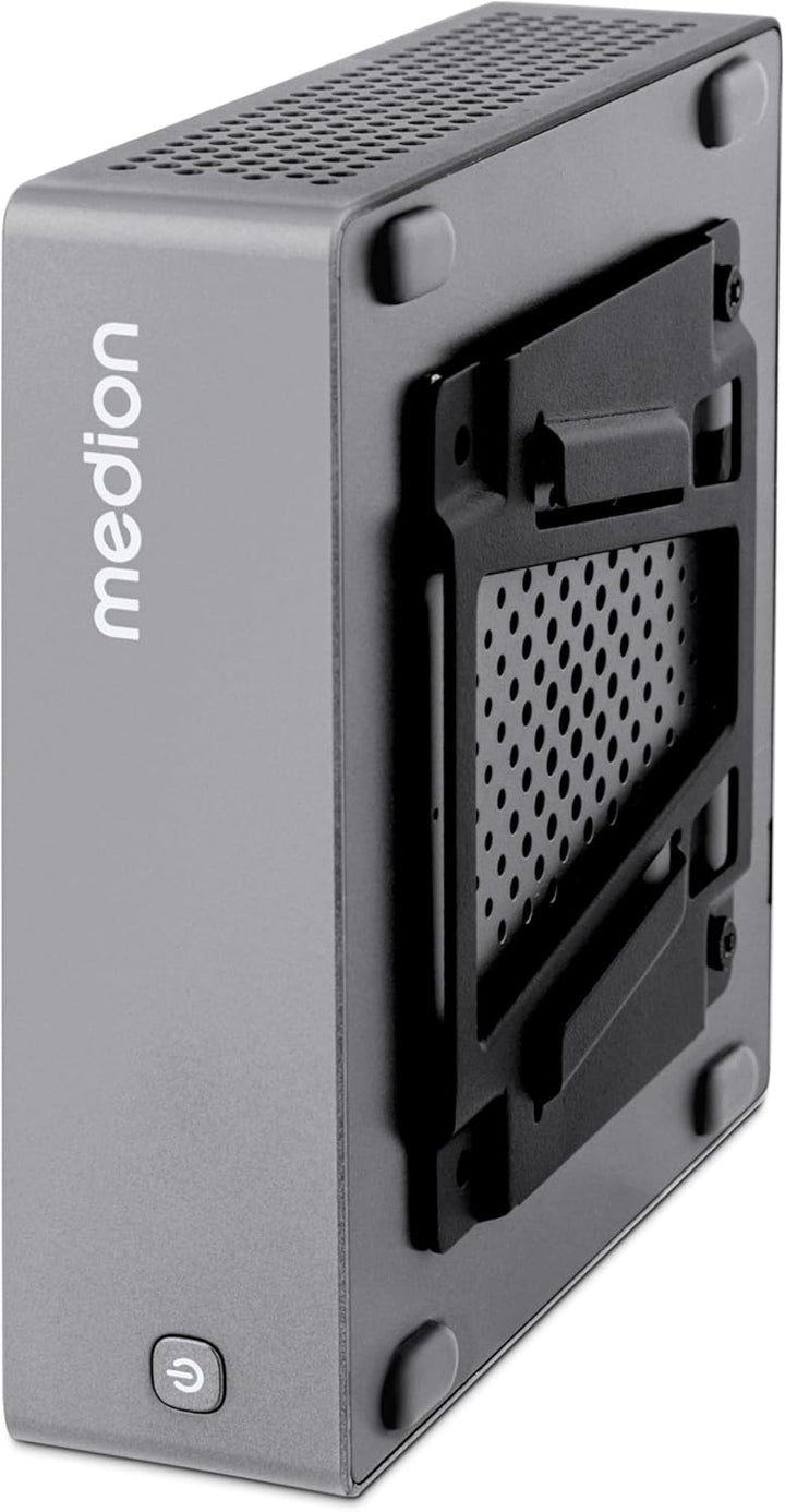 MEDION S06 Mini PC (Intel Core i3-1315U, 8GB DDR4 RAM, 512GB SSD, LAN, WLAN, VESA, HDMI, DP, ohne OS